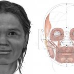 Ученые восстановили облик женщины, жившей 13 тысяч лет назад (Лицо женщины из пещеры Там-Лод, восстановленное учеными) Лицо женщины из пеще…
